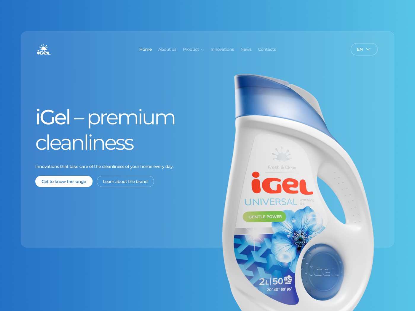 iGel E-commerce Website